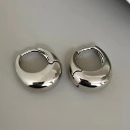 KOTiK 2024 Hot Sale Fashion Metal Drop Earrings for Woman Vintage Hoop Earring Trend Classic Party Wedding Pendant Jewelry Gift