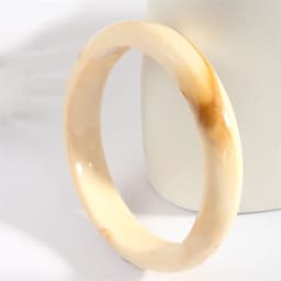2025 Acrylic Resin Geometric Bracelets for Women Minimalist Chic Irregular Marbling Round Cuff Bangle Fashion Party Jewelry Gift