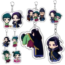 Kawaii The Apothecary Diaries Character Acrylic Keychain Accessories Cartoon Cute Charms Backpack Ornament Car Ke Ring Gifts Toy