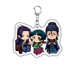 Kawaii The Apothecary Diaries Character Acrylic Keychain Accessories Cartoon Cute Charms Backpack Ornament Car Ke Ring Gifts Toy