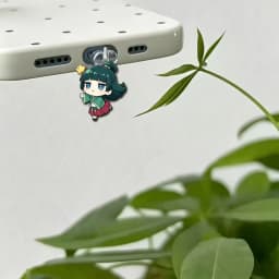 The Apothecary Diaries Maomao 3cm Acrylic Pendant Charging Port Dust Plug Anti Dust Earphone Hole Decor Charms Anime Fan Gifts