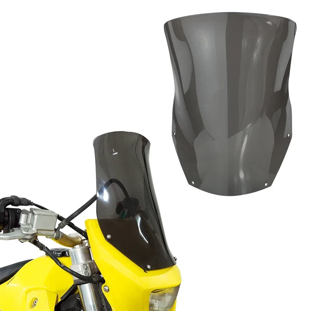 For Suzuki DR650 DRZ400S DRZ400SM Honda CRF250L Yamaha WR450F Motorcycle Windscreens Deflectors Windshield Deflector Protector