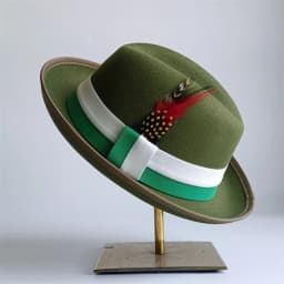 Caramel Retro Men's Fedora Spring Hat Unisex Men's Bow Women's Curved Brim Wide Brim Sun Hat Straw Hat Beach Hat sombrero hombre