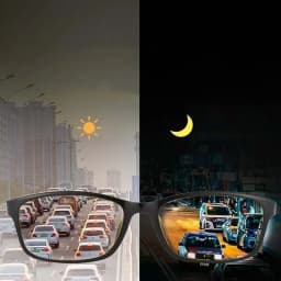 Vintage Women Men's Anti-Glare Driving Night Vision Minus Glasses Ultralight Square Frame Eyeglasses Retro Myopia Eyewear To-4.0