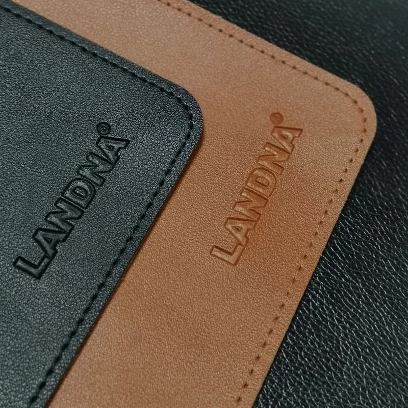 Double Sided Leather Mouse Pad Custom logo Large Size Anti Slip Waterproof Easy To Clean Desk Mat Ergonomics Wear Resistant Gift