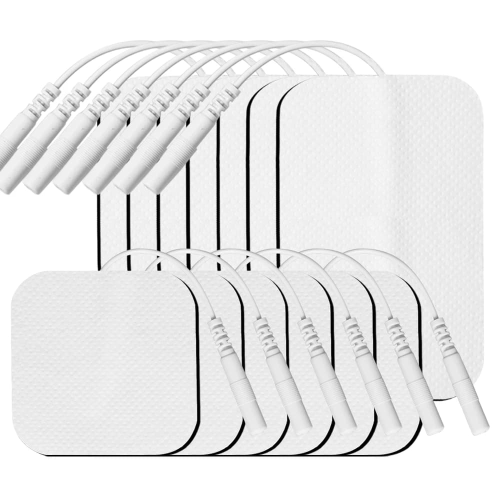 10/20/50Pcs Tens Electrode Pads Gel Electric Patches For Reusable Acupuncture Body Massager Pulse EMS Muscle Stimulator Sticker