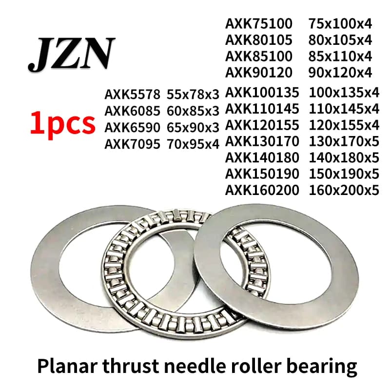 Plane Thrust Needle Roller Bearing AXK5578 AXK6085 7095 6590 75100 80105 85100 90120 100135 110145 120155 130170 140180 150190