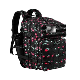 LHI 45L/35L/25L Tactical Backpack for Men and Women Waterproof Athlete Gym Outdoor Bag Travel Hiking Rucksack with Bottle Holder