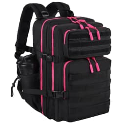 LHI 45L/35L/25L Tactical Backpack for Men and Women Waterproof Athlete Gym Outdoor Bag Travel Hiking Rucksack with Bottle Holder