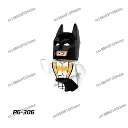 BEAST KINGDOM Clown Ivy Batman Harley Quinn Catwoman Robin Bricks Cartoon Character building block Birthday Present PG129