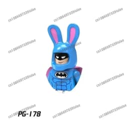 BEAST KINGDOM Clown Ivy Batman Harley Quinn Catwoman Robin Bricks Cartoon Character building block Birthday Present PG129