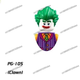 BEAST KINGDOM Clown Ivy Batman Harley Quinn Catwoman Robin Bricks Cartoon Character building block Birthday Present PG129