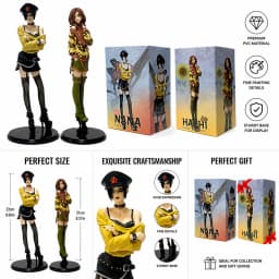 22cm Nana Gk Figure Komatsu Nana Oosaki Nana Anime Figures 1/8 Scale Model Pvc Statue Collection Doll Room Decoration Gifts