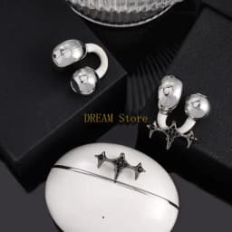 Stylish Earphone Rhinestoned Buckles Creative Earbuds Stabilizers Ergonomic Clip Mechanism for FreeClip 2 Daily Use Best Sale