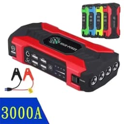 Car Jump Starter 3000A Starting Device Portable Power Bank Battery Starter Launcher For Car Booster Articles