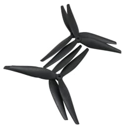10Pair HQProp Prop 10X5X3 10X5.5X3 9X5X3 1050 1055 9050 10inch 3 Blades Black Carbon Reinforced Nylon Propeller for RC FPV Parts