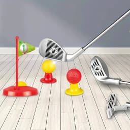 1 Set Children's Golf Club Set Outdoor Sports Toys Sports Games Competitive Indoor Interactive Retractable Golf Club Set Toys