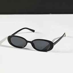 Retro Classic Small Oval Sunglasses Women Fashion Champagne Lens Shades UV400 Men Trending Street Photography Sun Glasses
