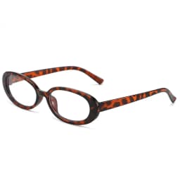 Retro Classic Small Oval Sunglasses Women Fashion Champagne Lens Shades UV400 Men Trending Street Photography Sun Glasses