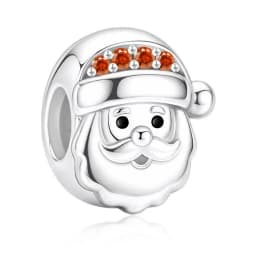 Fit Pandora 2027 Fashionable Original Hot Sales Reindeer Snow House Bead Pendant DIY Bracelet Necklace Jewelry Christmas Gift