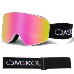 OMEKOL BRAND NEW Double Layers Anti-Fog Ski Goggles Snowmobile Eyewear Outdoor Sport Snow Snowboard Glasses