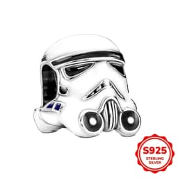 TOP Stars Warsries Yoda Mandalorian Helmet 925 Sterling Silver Charms Beads Fits Original Women's Bracelet DIY Jewelry Hot Gifts