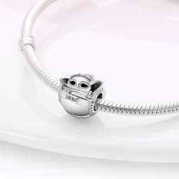 TOP Stars Warsries Yoda Mandalorian Helmet 925 Sterling Silver Charms Beads Fits Original Women's Bracelet DIY Jewelry Hot Gifts