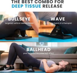 Fully Adjustable Psoas Muscle Release Tool for Hip Flexor Glute Iliacus Neck & Back Pain Relief Trigger Point Myofascial Release