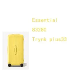 Luggage Covers For Rimowa Essential Trunk Plus 33inch Suitcase Protector with Zipper Thicken PVC Cover Travel Accessories