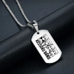 Anime BOCCHI THE ROCK! Necklace Gotou Hitori Ijichi Nijika Yamada Ryo Cosplay Prop Guitar Pick Pendant Accessories Xmas Gift