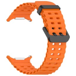 Marine Band For Samsung Galaxy Watch Ultra(2025) Accessories Silicone Sport Bracelet Correa Galaxy Watch Ultra2 Ultra 47mm Strap