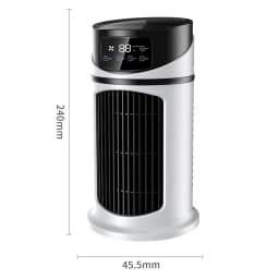 Water Cooling Fan Air Conditioner Adjustable Speeds Timer Personal Fan Air Cooler With Humidifier for Bedroom Living Room Office