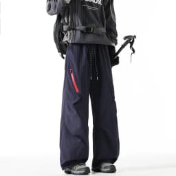 2026 New Unisex Windproof & Waterproof Outdoor Hiking Pants with Side Zipper Design Water-Repellent Windproof Techwear Trousers