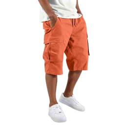 Men's camouflage shorts, men's camouflage work clothes, loose, casual, outdoor sports half-pants casual and comfortable shorts