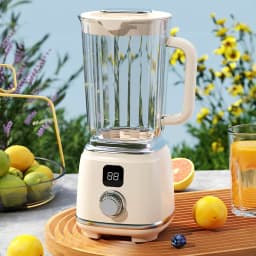 TINSOL New Household Multi-functional Blender with 3000mAh Large-capacity Battery, Ten Blades Extractor Kitchen Utensils