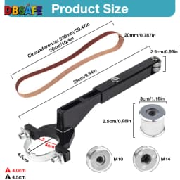 Mini Cordless Angle Grinder Sander Multifunctional Polishing Machine Belt Tool Accessory For Home DIY Modification