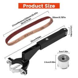 SI FANG Multifunctional Cordless Grinder Mini Sander Angle Grinder Modification Belt Sander Accessories Polishing Machine Tools