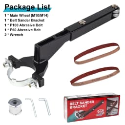 Belt Sander Bracket Angle Grinder Modified Sand Belt Machine For Model100 115 125Angle Grinder For Wood/Metal Grinding Polishing