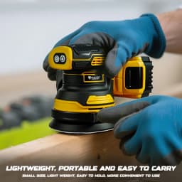 Brushless Sander Disc 8000rpm For Dewalt 20V Battery Cordless Woodworking Sanding Putty Polishing Power Tool 