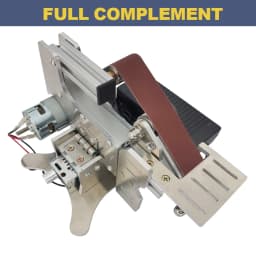 533x30mm Multi-Function Mini Micro Sander Grinding Electric Small Belt Sander DIY Benchtop Stand Home Knife Sharpening Machine