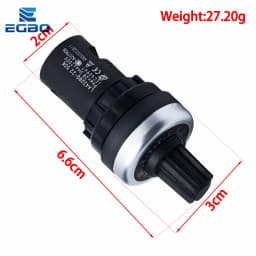 10PCS LA42DWQ-22 Rotary Potentiometer Resistance Switch Converter, 500K, 200K, 100K, 50K, 20K,10K, 5K, 2K, 1K