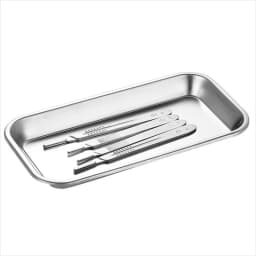 1/2/5pcs Stainless Steel Kitchen Tray Storage Tray Dental Medical Tool Nail Tattoo Dental Medical Tray Dish Jewelry Storage