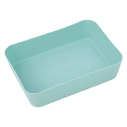 Dark Blue Pink Light Blue Large Capacity Storage Storage Box Small Box Plastic Material Clearer Classification Kitchen Drawer