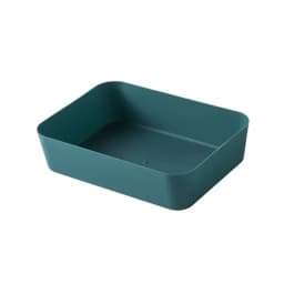 Dark Blue Pink Light Blue Large Capacity Storage Storage Box Small Box Plastic Material Clearer Classification Kitchen Drawer