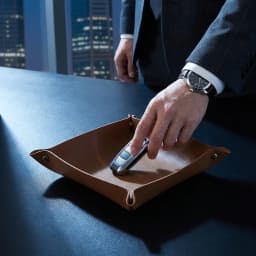 Brown Storage Tray Desktop Shoe Cabinet Dormitory Organizer Key Jewelry Cosmetic Storage Box