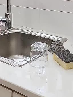 Sink Silicone Tray With Drain Soap Sponge Storage Holder Countertop Sink Scrubber Brush Soap Storage Rack Kitchen Organizer