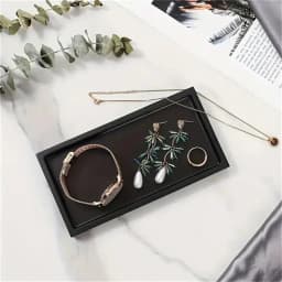 1Pc Bathroom Vanity Silicone Tray, Rectangular Dish Soap and Sponge Holder, Vanity Perfume Organizer, Makeup Ring Storage Tray