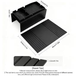 Couch Cup Holder Tray, Integrated Couch Arm Trays, Silicone Chair Clip on Tray, Armrest Tray for Snacks, Remote and Phones