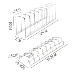 Stainless Steel Dish Drying Rack Multipurpose Kitchen Bowl Plate Draining Holder Space Saving Silver Storage Drainer Shelf