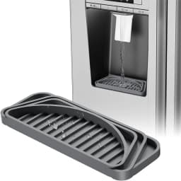 Refrigerator Drip Catcher Tray Absorbent Water Drip Catcher For Fridge Non-Slip Water Dispensers Tray Refrigerator Accessories